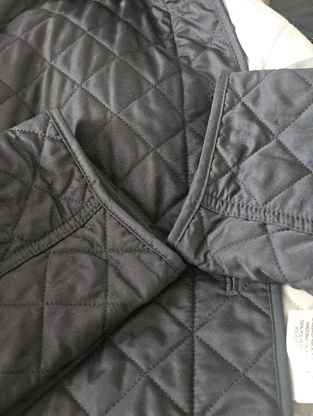 BURBERRY BRIT QUILTED BUTTON FRONT DOWN JACKET LARGE - Picture 6 of 9